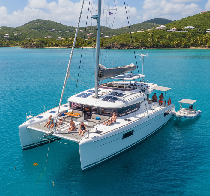 Eco-Friendly Solar-Powered Yacht Charter