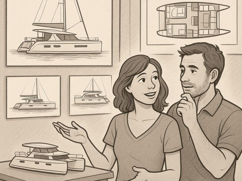 Top 5 Tips for Couples Sailing a Catamaran in Greece - Choosing the right catamaran is essential for a comfortable sailing experience.