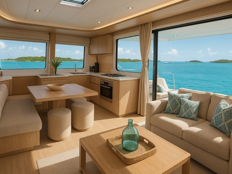A Guide to the Most Luxurious Charter Catamarans in The Bahamas - Experience the elegance and comfort aboard a catamaran.