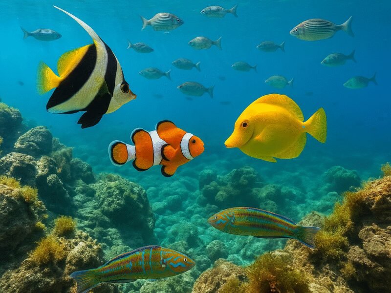 Best Greek Islands for Snorkeling from a Yacht – Zakynthos: A Snorkeler's Paradise with rich marine life.