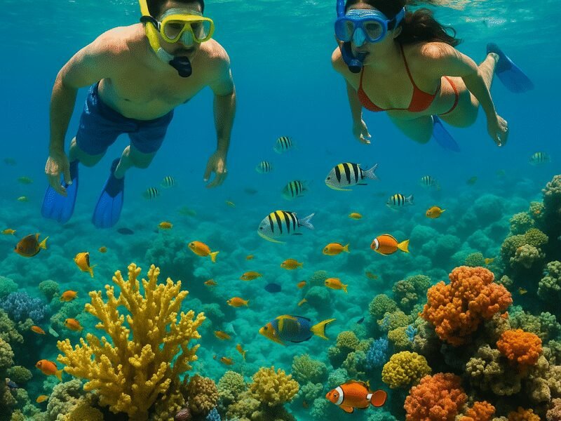 Best Greek Islands for Snorkeling from a Yacht – Zakynthos: A Snorkeler's Paradise with vibrant marine life.