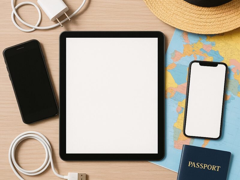 Packing List for a Crewed Catamaran Holiday in Greece: Electronics and gadgets for entertainment and connectivity.