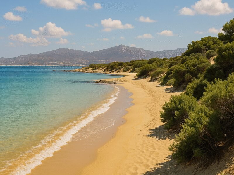 Top 10 Islands to Visit on a Catamaran Holiday in Greece 2025 - Naxos is known for its beautiful beaches and rich history.