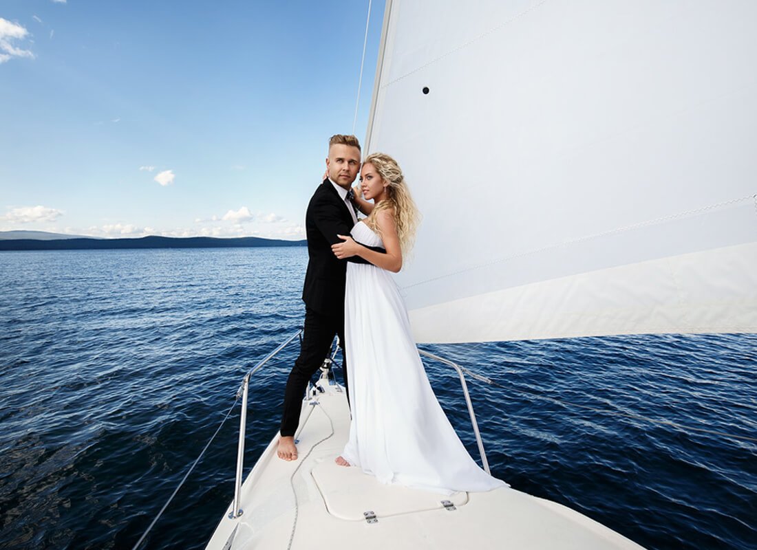 Honeymoon Sailing in Greece on a Private Catamaran