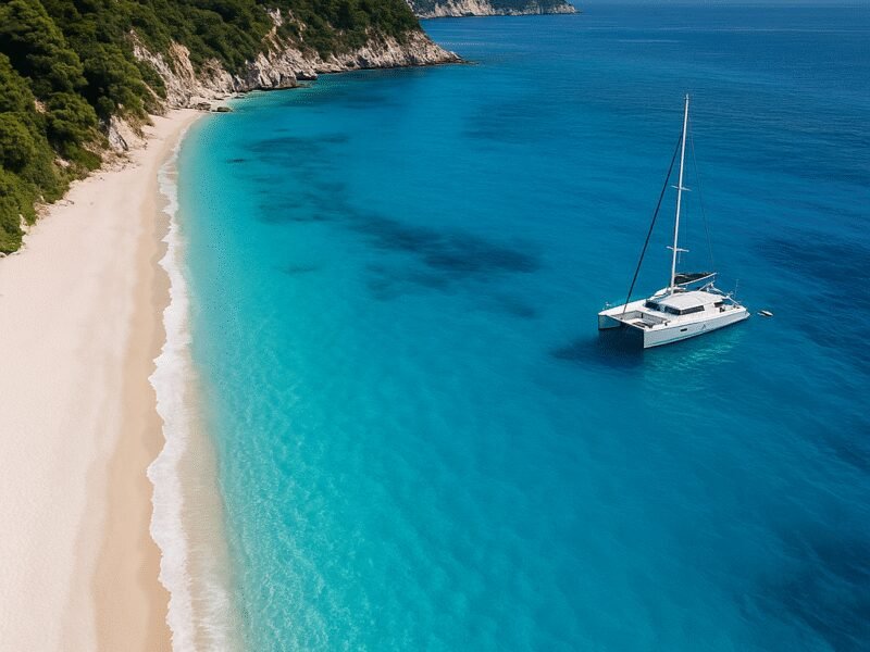 Top 10 Beaches in Greece Accessible by Catamaran