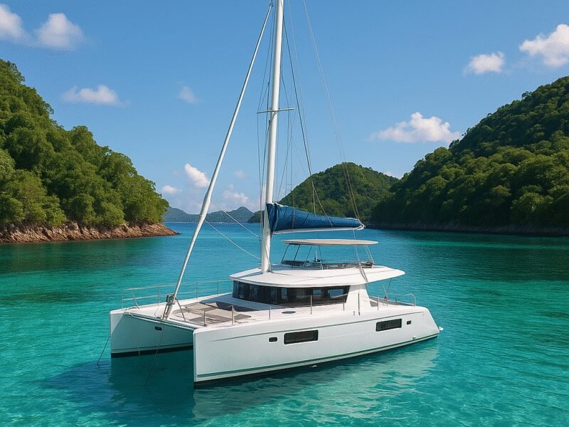 Discovering Secluded Anchorages on a Luxury Lagoon Catamaran