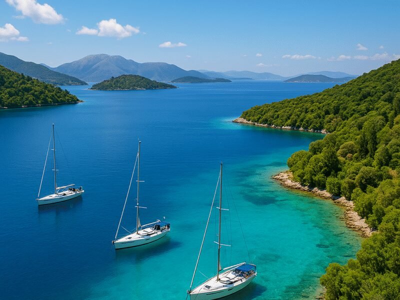 Top 7-Day Sailing Routes in the Ionian Islands