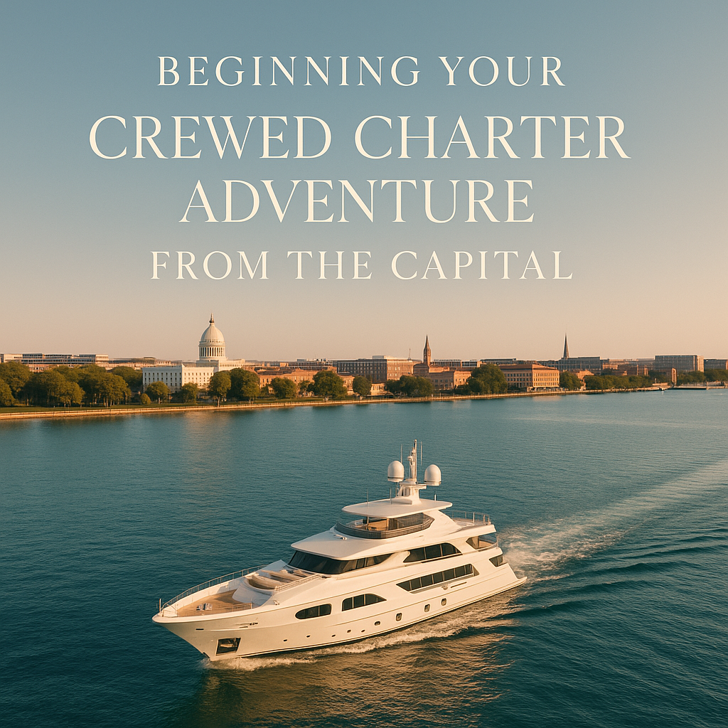 Beginning Your Crewed Charter Adventure from the Capital