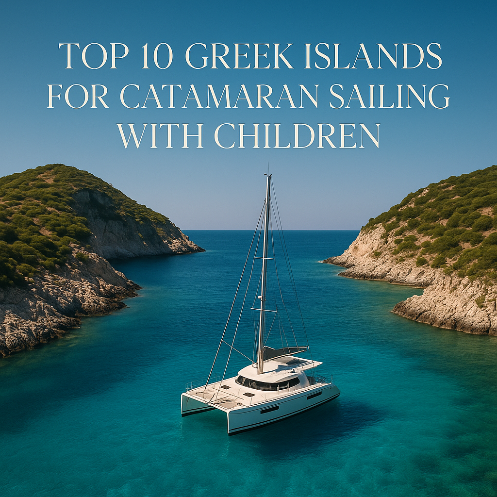 Top 10 Greek Islands for Catamaran Sailing with Children